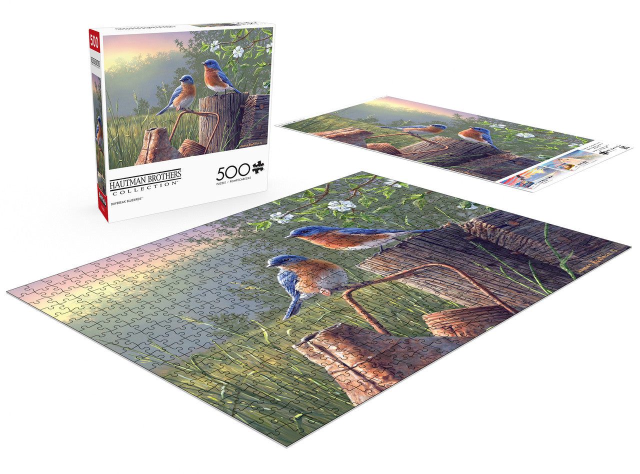 buffalo-games-hautman-daybreak-bluebirds-500-teile-puzzle image 3