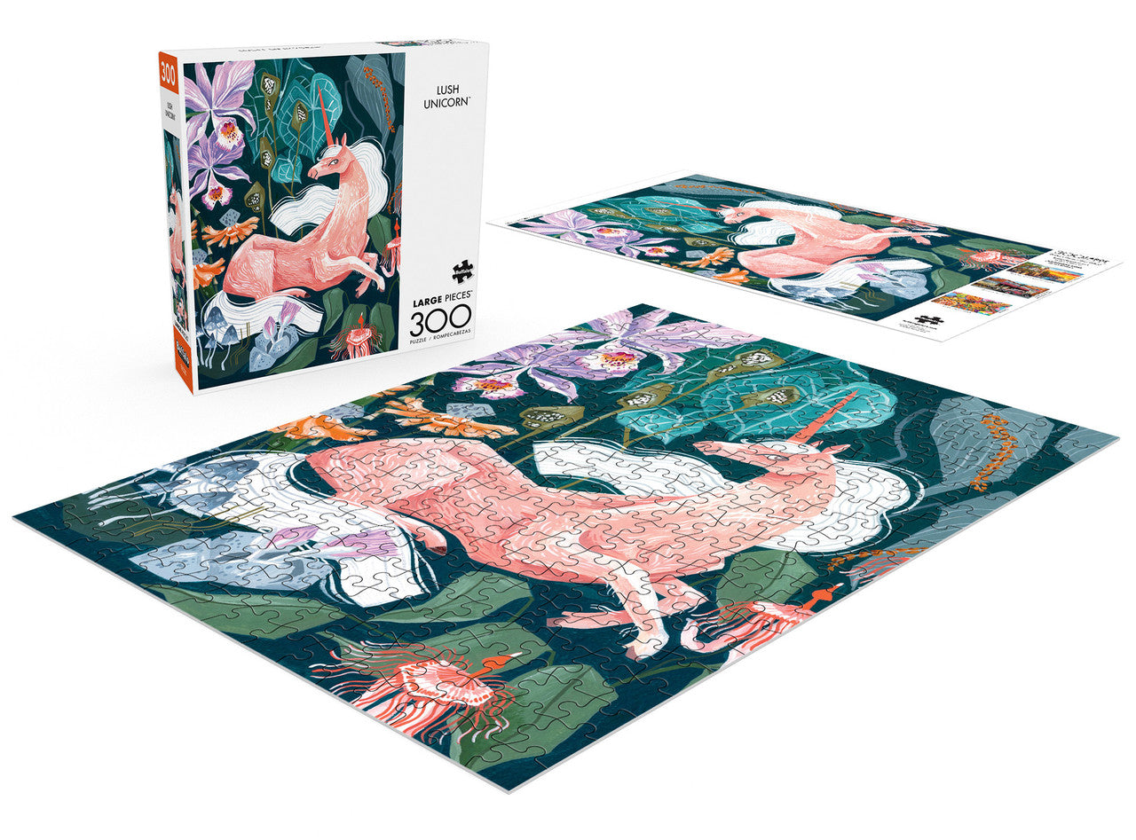 buffalo-games-lush-unicorn-puzzle-300-teile-xxl-einhorn image 3