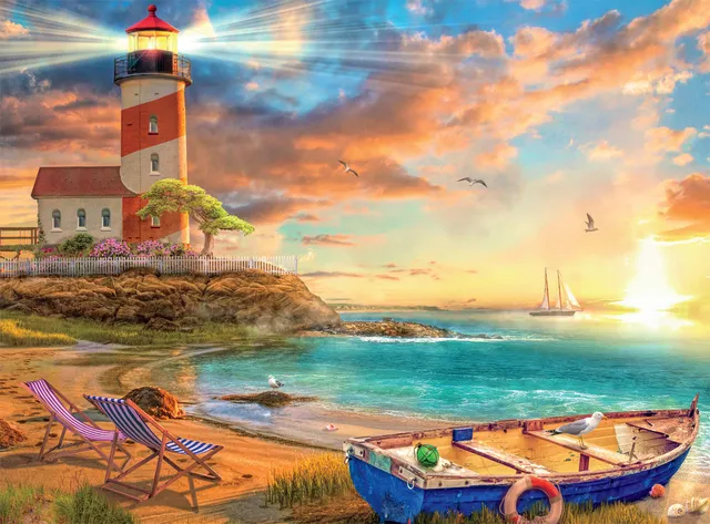 buffalo-games-lars-stewart-serene-ocean-1000-teile-puzzle-meer image 1