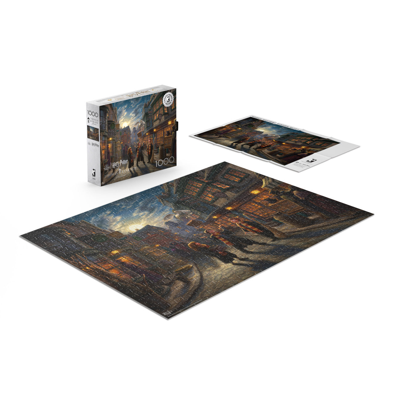 buffalo-games-diagon-alley-harry-potter-puzzle-1000-teile-silver-select image 3