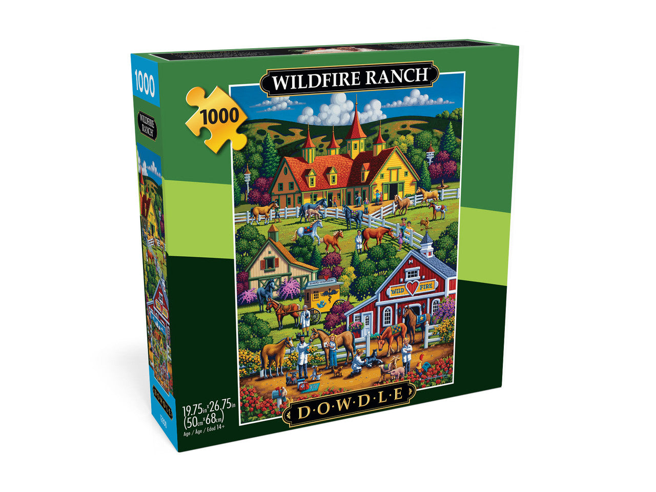 buffalo-games-wildfire-ranch-1000-teile-puzzle-pferde image 3