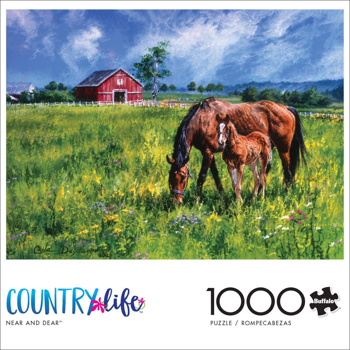 buffalo-games-country-life-near-and-dear-puzzle-1000-teile-pferde image 2