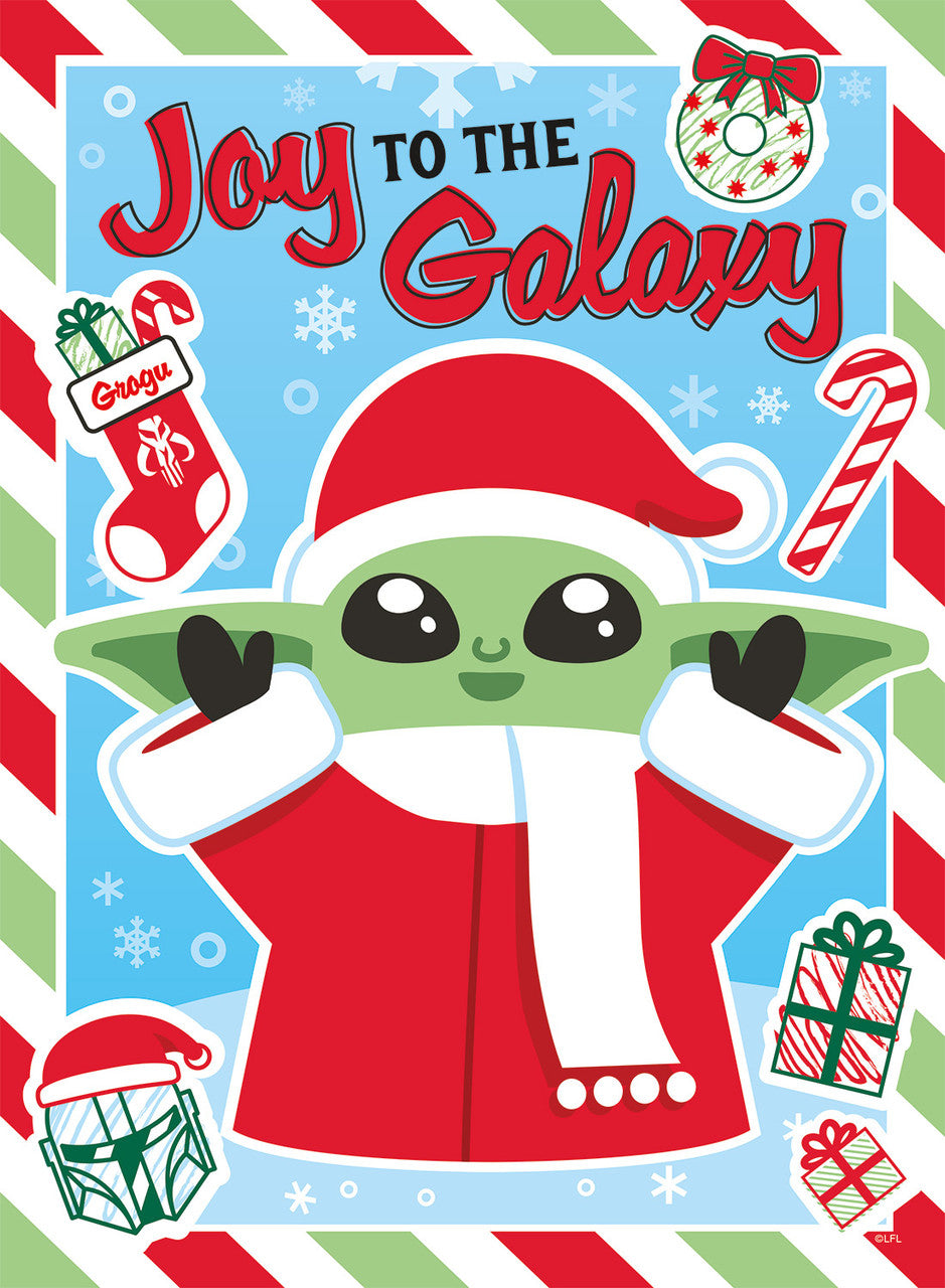 buffalo-games-star-wars-joy-to-the-galaxy-puzzle-100-teile-grogu image 1