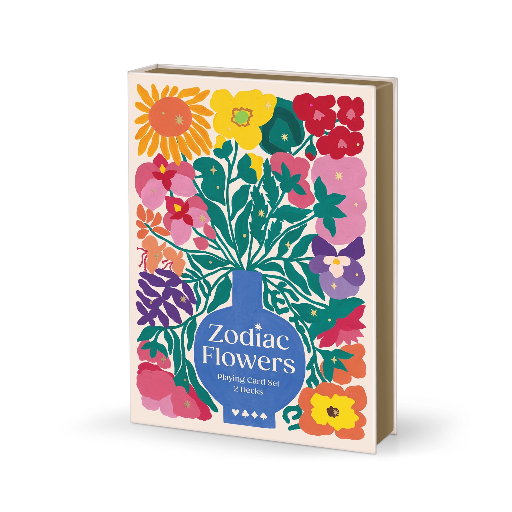 galison-zodiac-flowers-spielkarten-2-decks-sternzeichen image 1