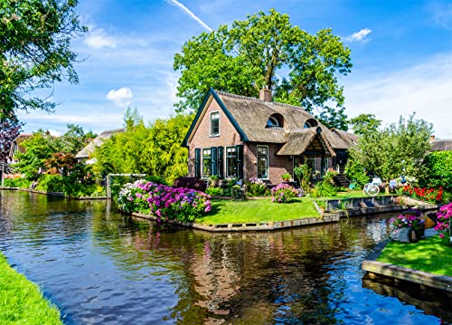huadada-giethoorn-village-1000-teile-puzzle-70x50-cm image 7