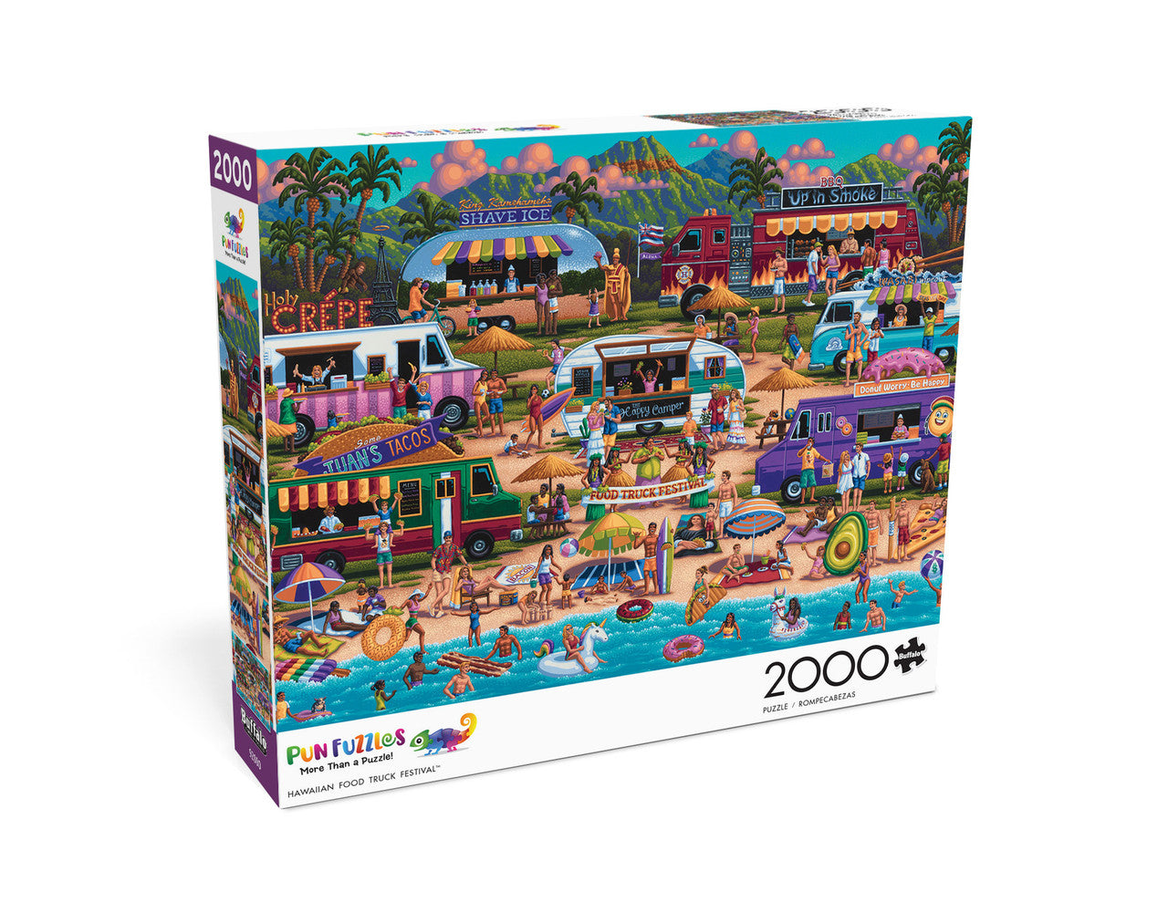 buffalo-games-hawaiian-food-truck-puzzle-2000-teile-strand image 2