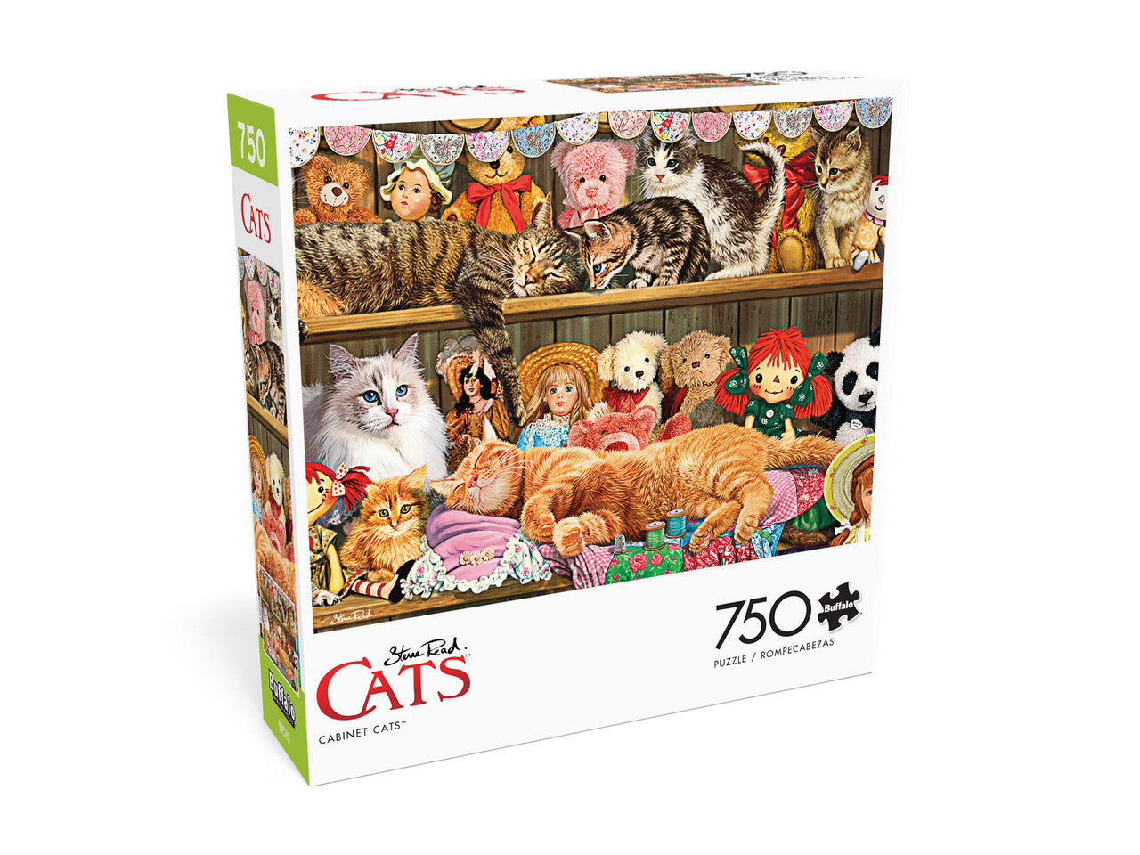 buffalo-games-cabinet-cats-750-teile-katzen-puzzle-regale image 4