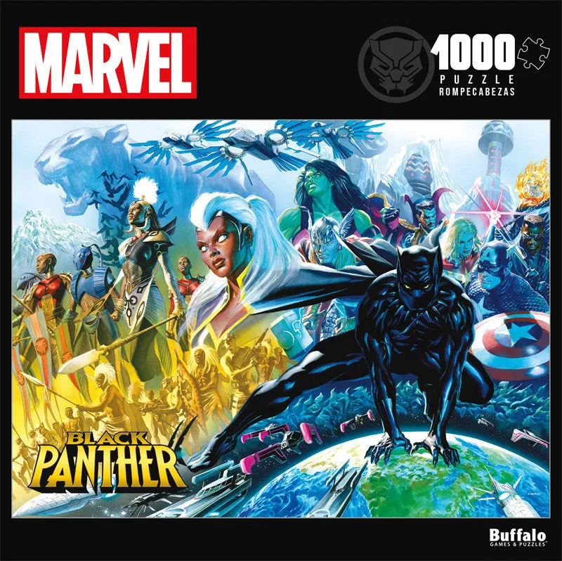 buffalo-games-marvel-black-panther-1-puzzle-1000-teile-comic image 1