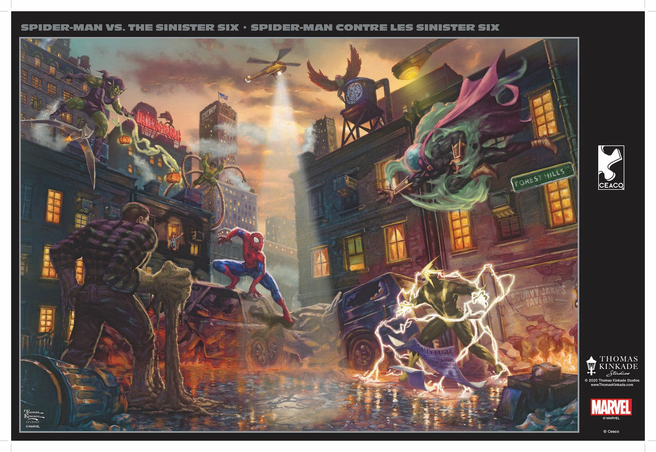 buffalo-games-noir-select-spider-man-puzzle-500-teile image 2