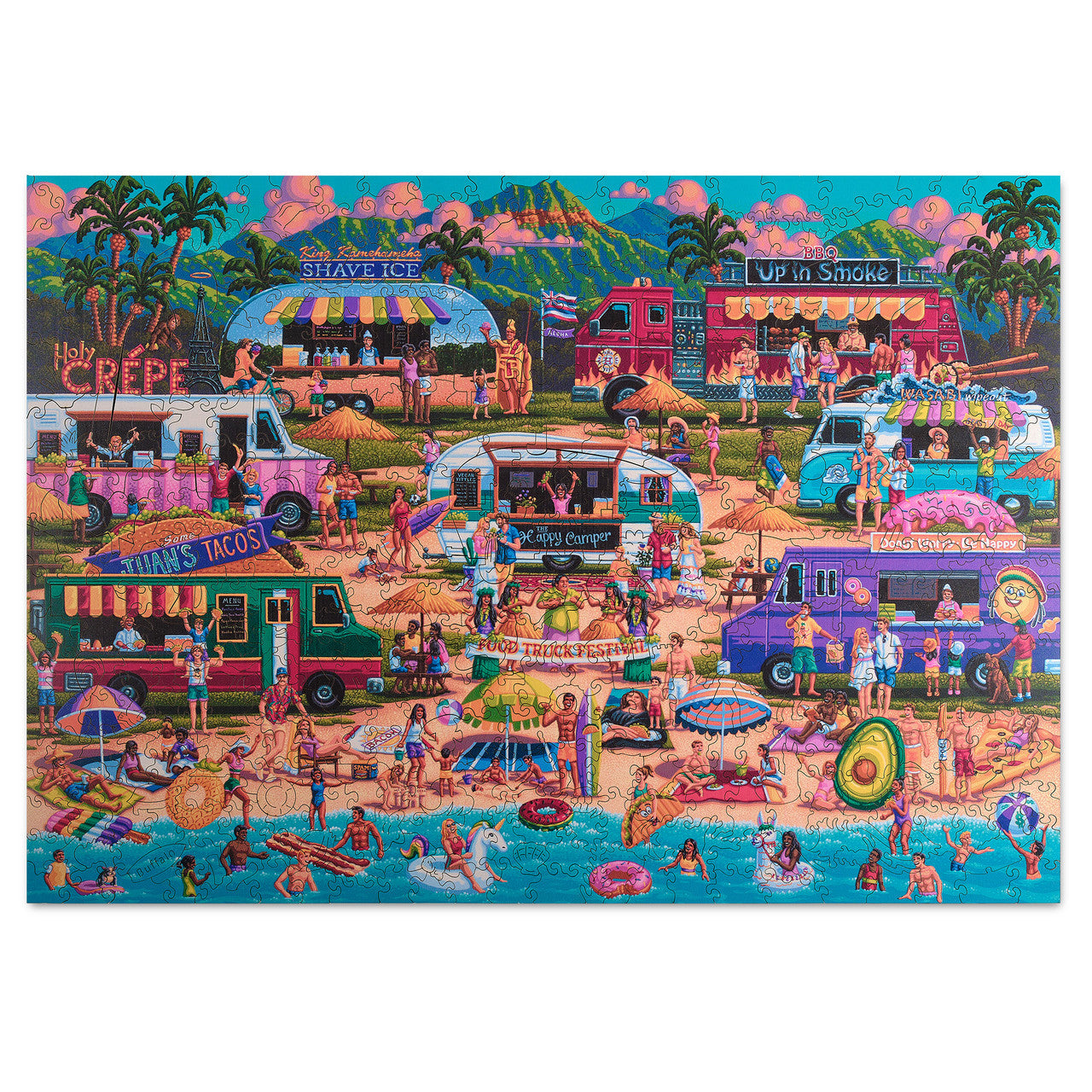 buffalo-games-hawaiian-food-truck-holzpuzzle-500-teile-whimsy image 2