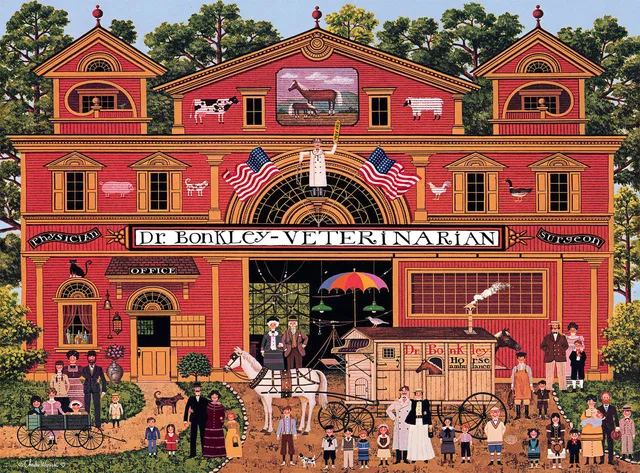 buffalo-games-wysocki-dr-bonkleys-family-1000-teile-puzzle image 1