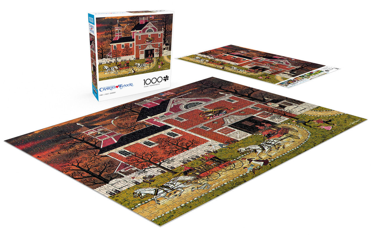 buffalo-games-fire-puzzle-1000-teile-wysocki-feuerwehr image 4