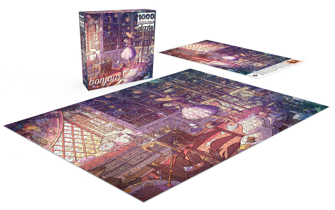 buffalo-games-bonjour-witch-s-library-1000-teile-puzzle-hexe image 3