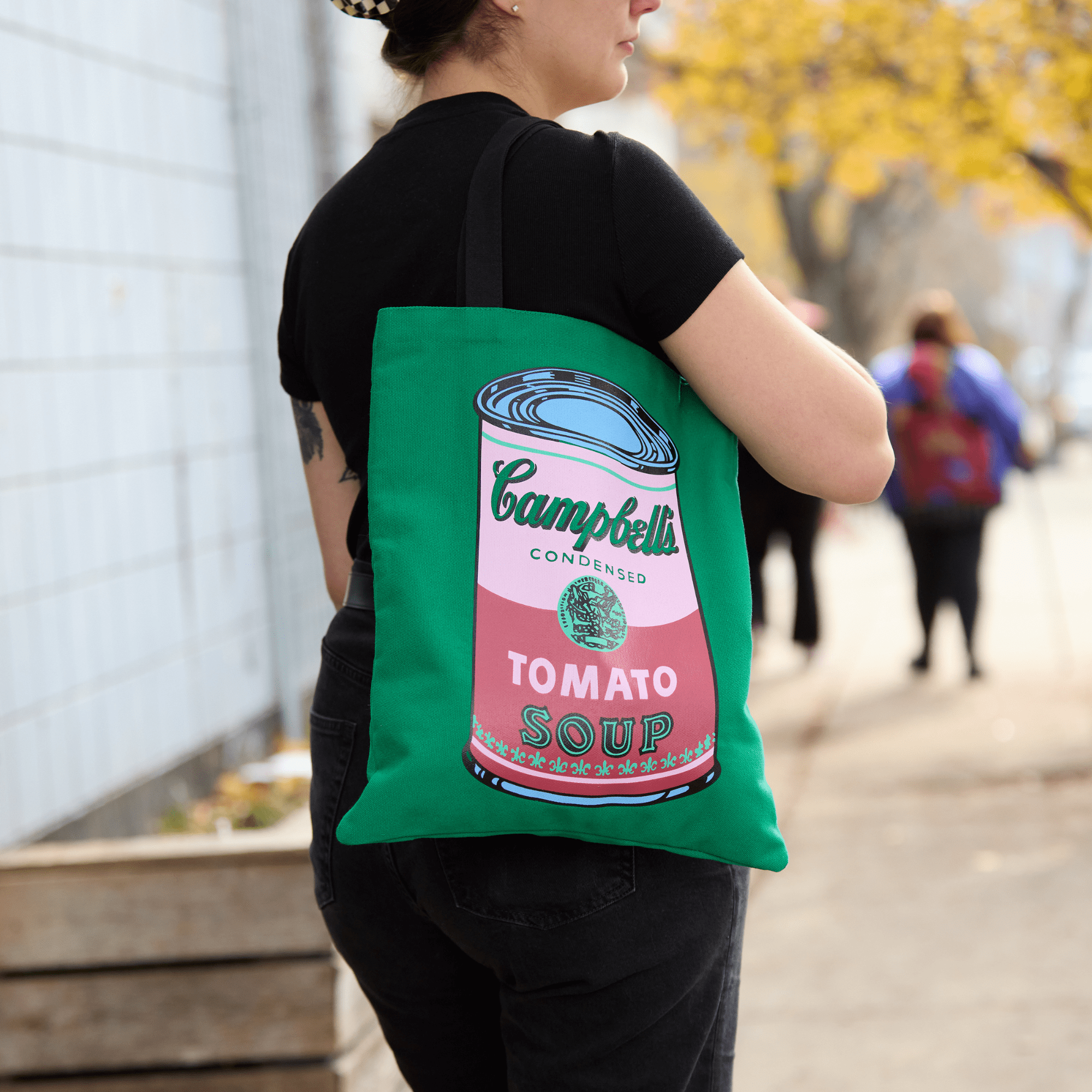 galison-warhol-soup-can-canvas-tote-bag-gr-n image 5