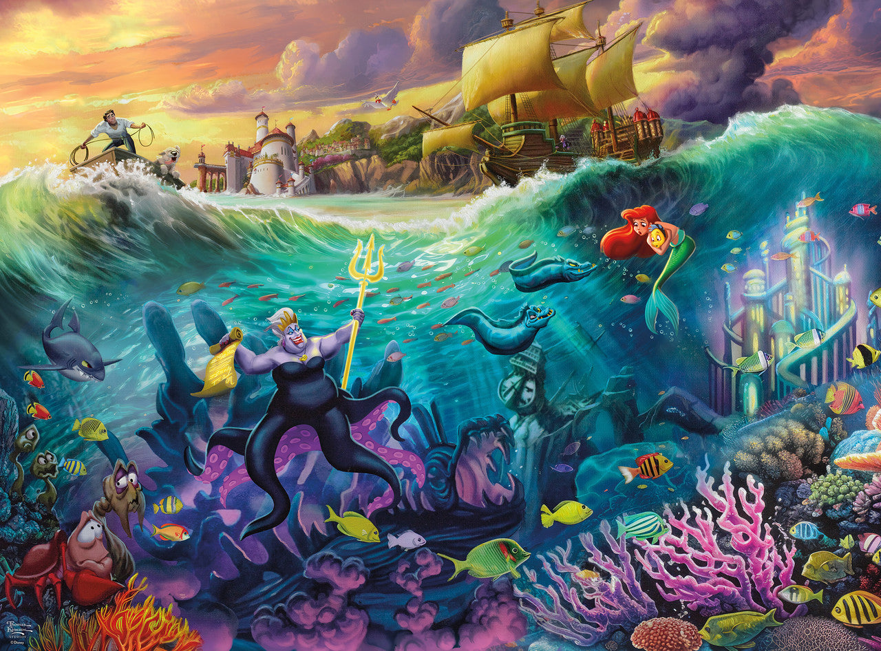 buffalo-games-silver-select-disney-ursula-puzzle-1000-teile image 4