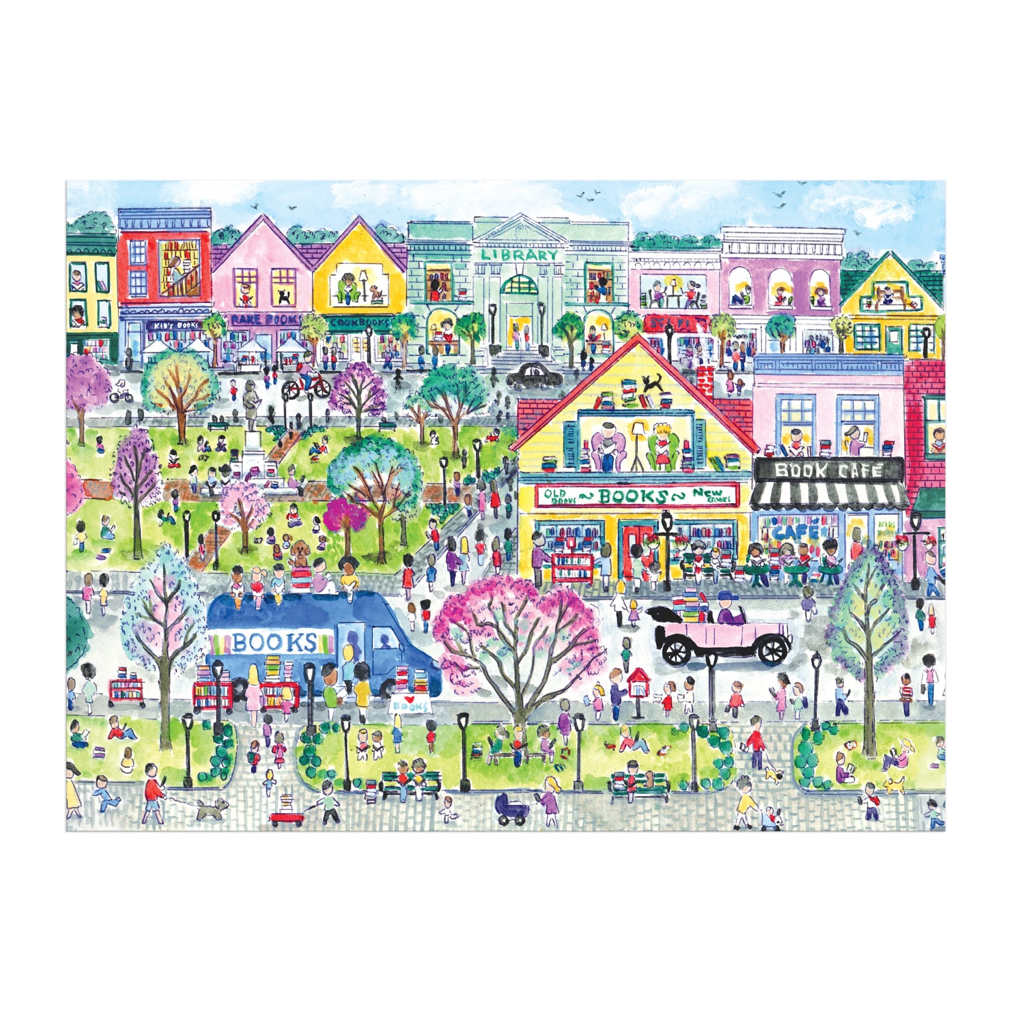 galison-book-town-storrings-puzzle-1000-teile image 5