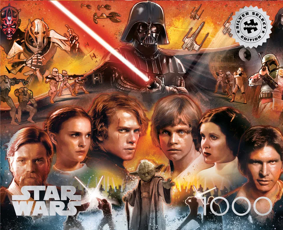 buffalo-games-balance-and-redemption-1000-teile-puzzle-star-wars image 1