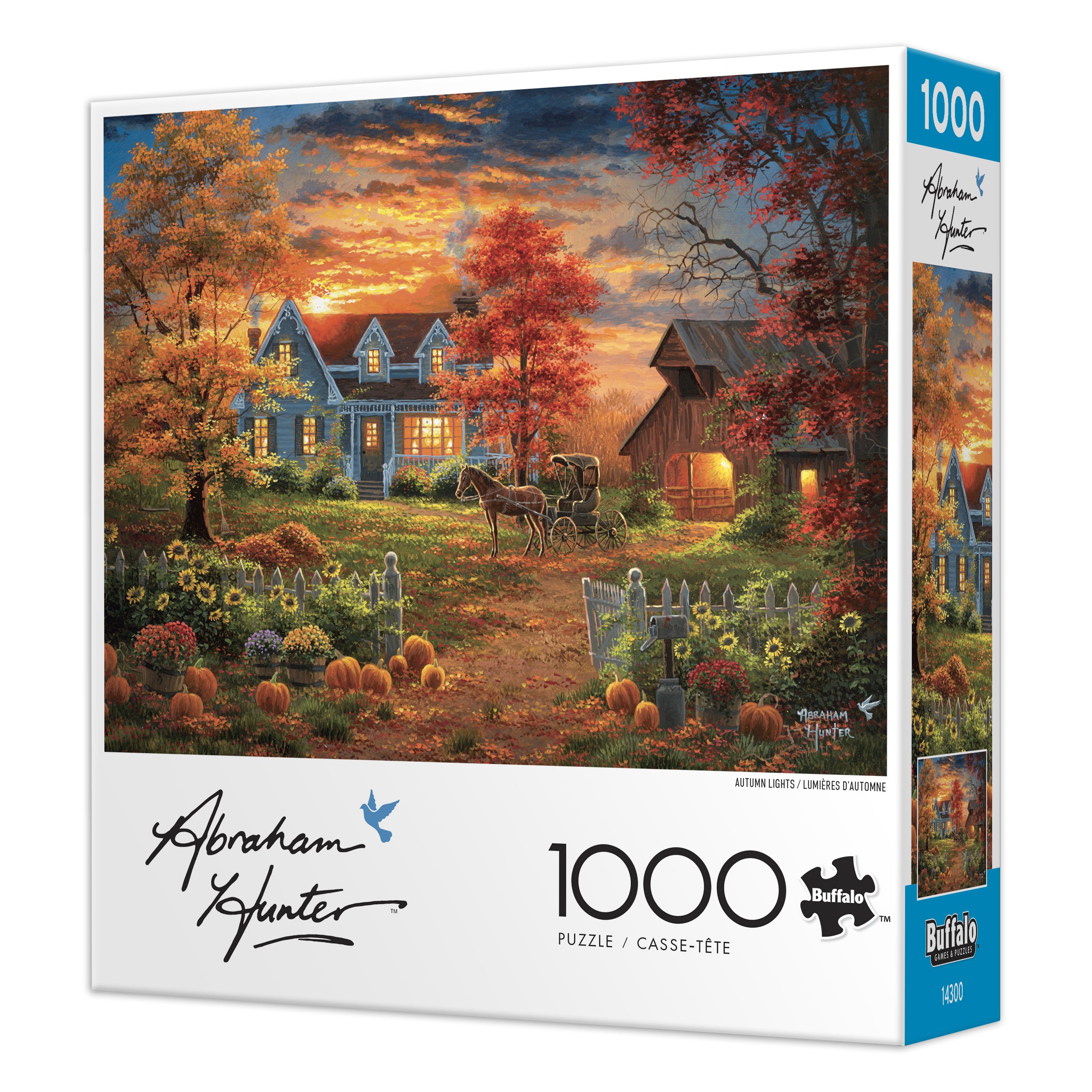 buffalo-games-abraham-hunter-autumn-lights-1000-teile-puzzle image 2