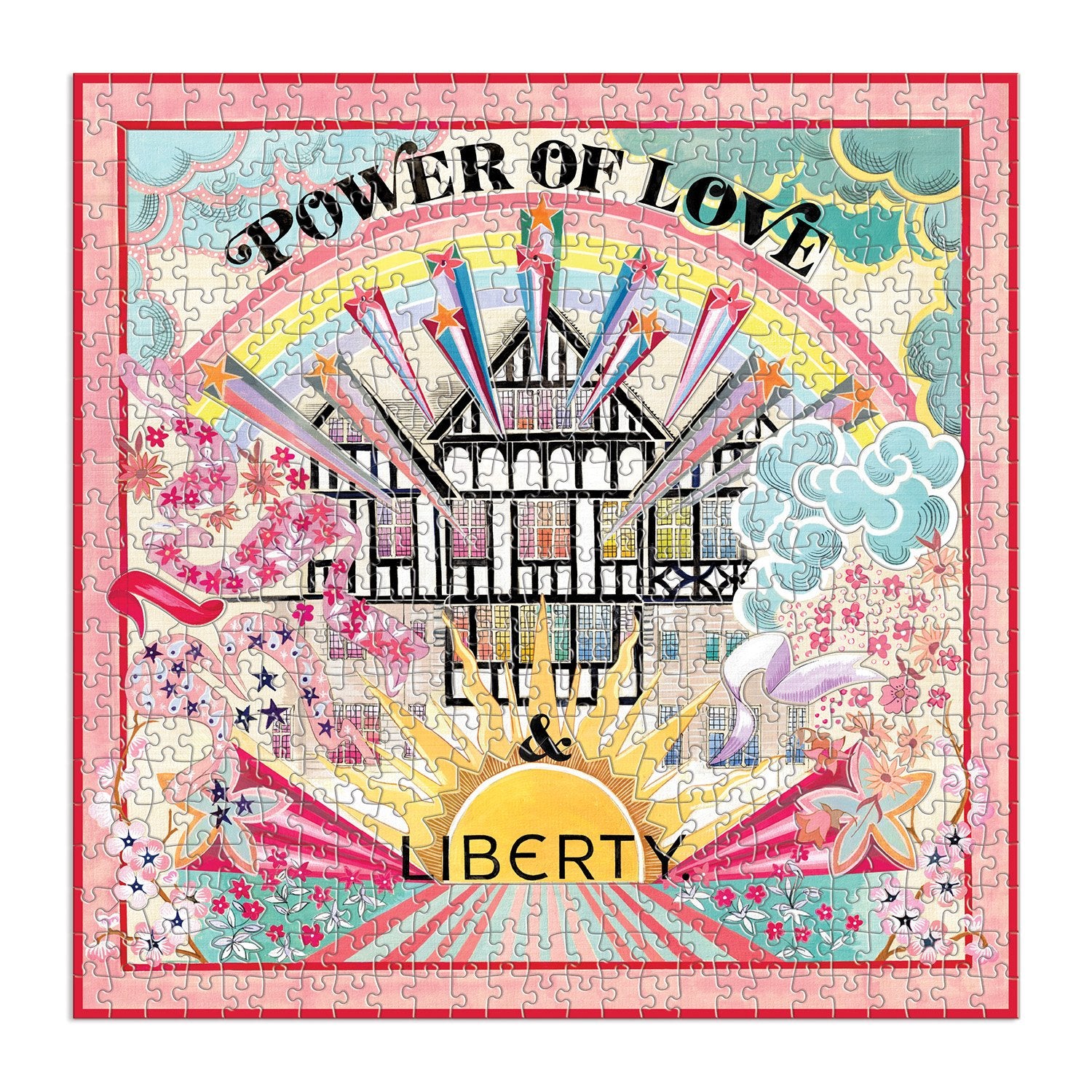 galison-liberty-power-of-love-puzzle-500-teile-doppelseitig-formteile image 2