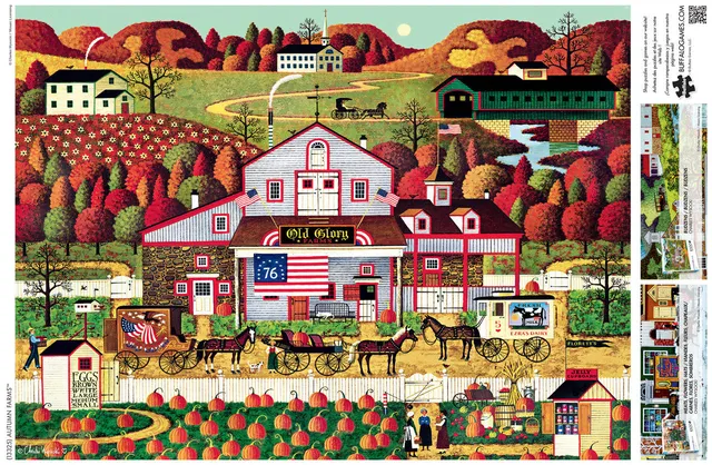 buffalo-games-autumn-farms-puzzle-1000-teile-herbst image 1