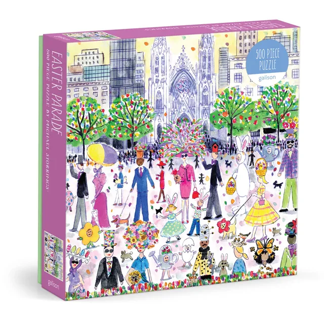 galison-easter-parade-500-teile-puzzle-fr-hling-quadrat image 1