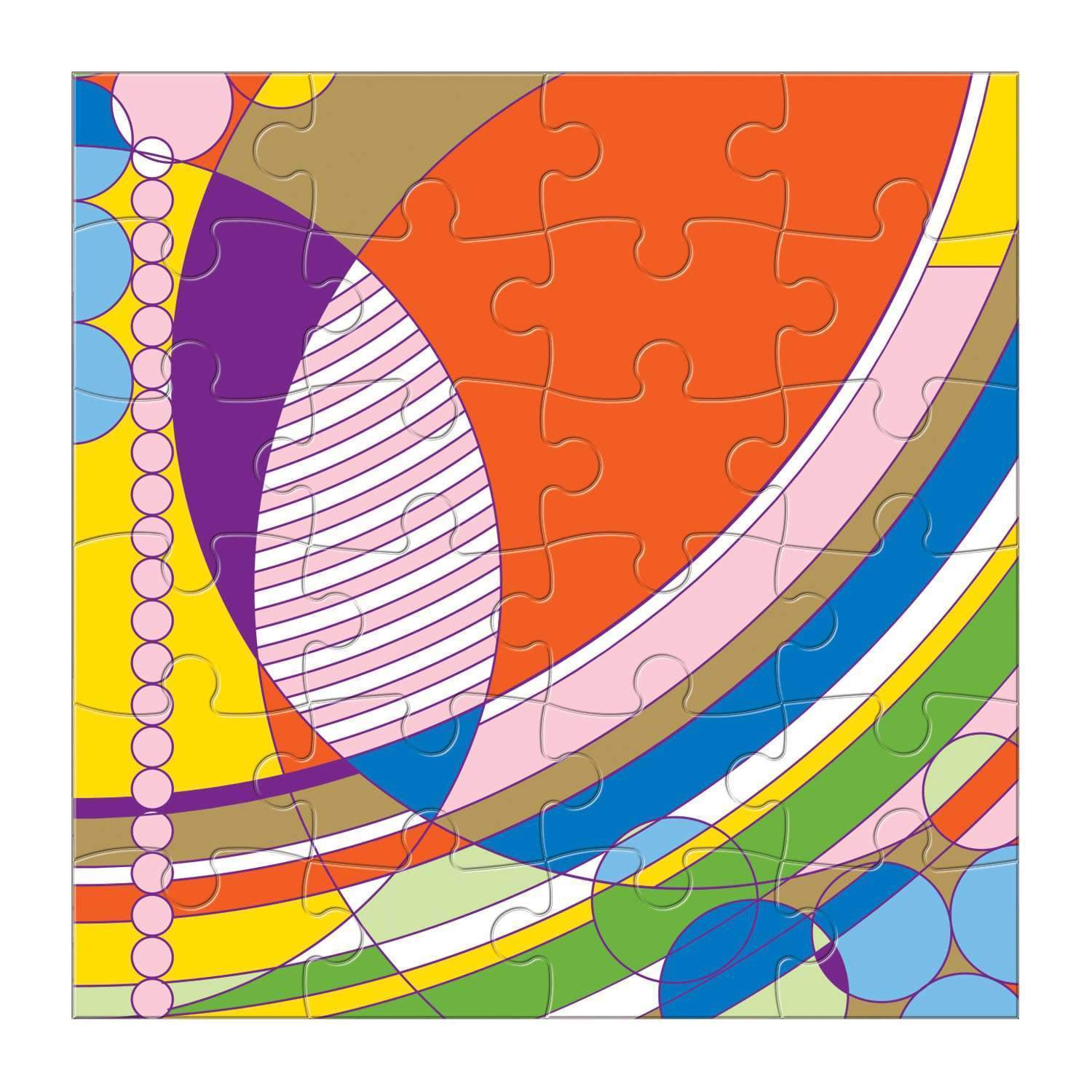galison-frank-lloyd-wright-holz-puzzle-set-6x25-teile image 8