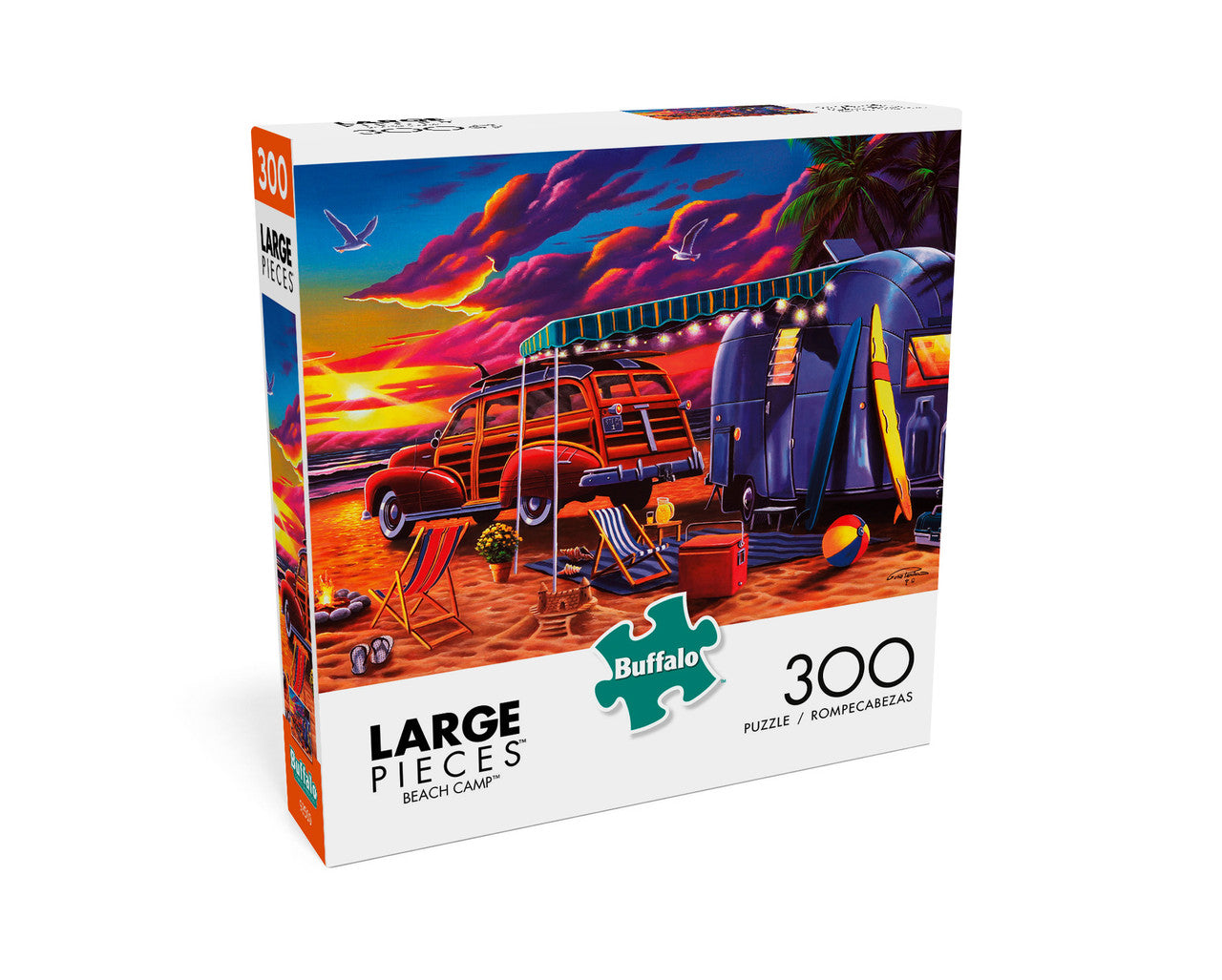 buffalo-games-geno-peoples-beach-camp-300-teile-puzzle-camping image 4