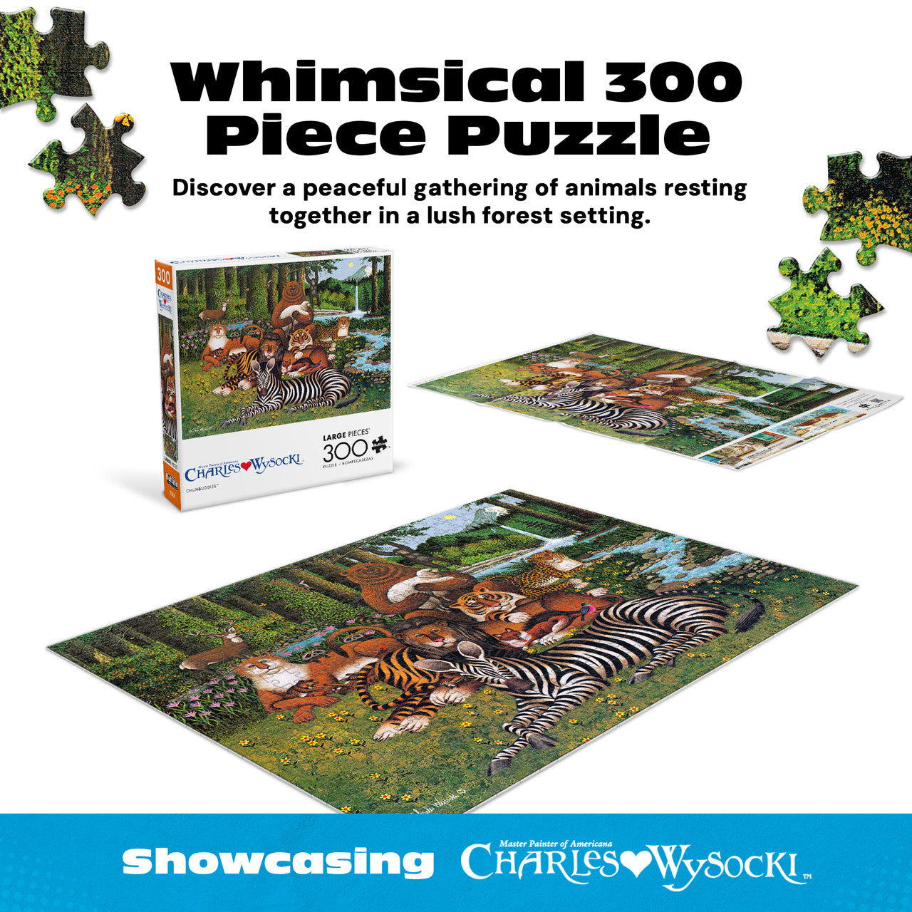 buffalo-games-charles-wysocki-chumbuddies-300-teile-puzzle image 2
