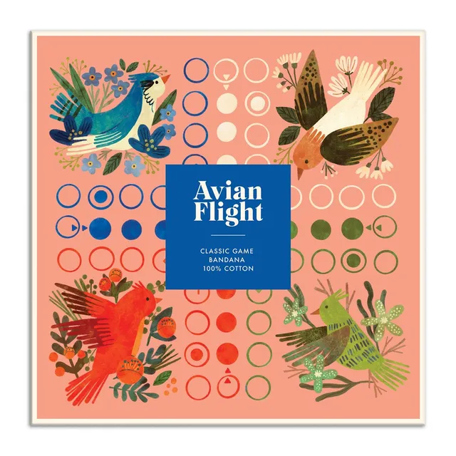 galison-avian-flight-bandana-spiel-tuchspiel-v-gel image 1