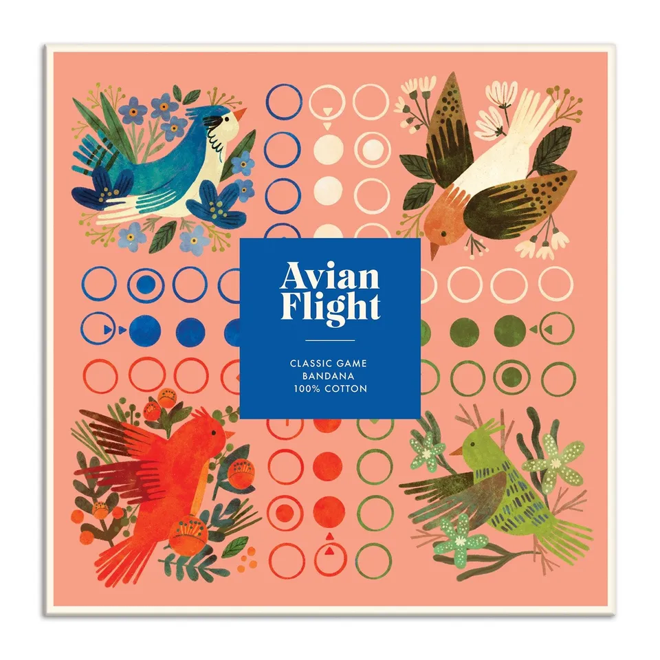 galison-avian-flight-bandana-spiel-tuchspiel-v-gel image 1