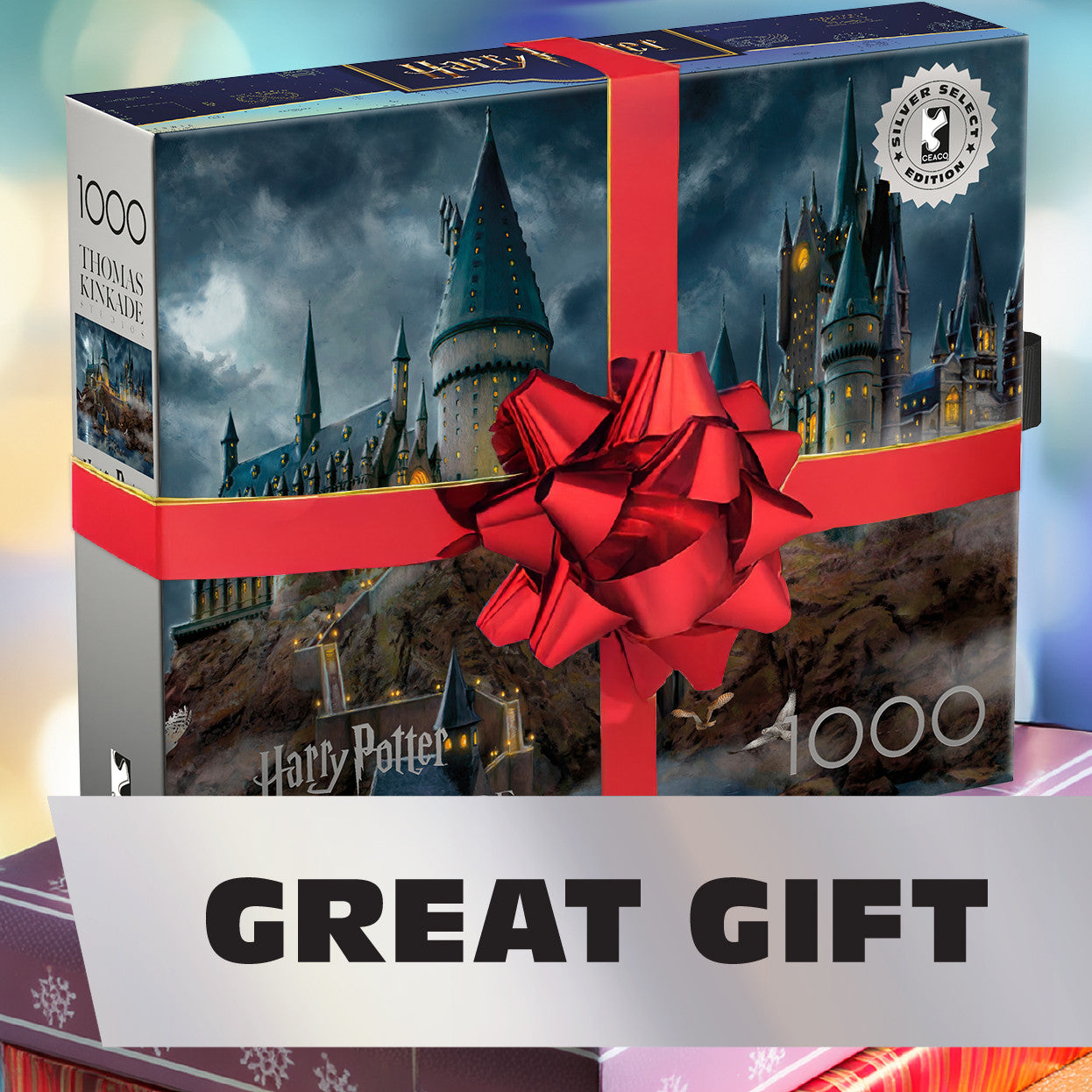 ceaco-thomas-kinkade-hogwarts-puzzle-1000-teile-schloss image 2