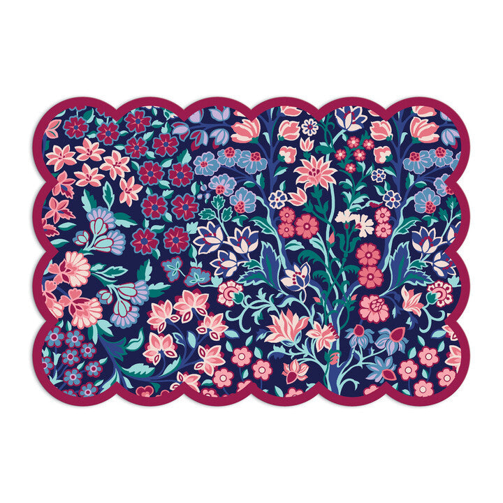 galison-liberty-scalloped-notecard-set-gruszkarten-8er-blumen image 5