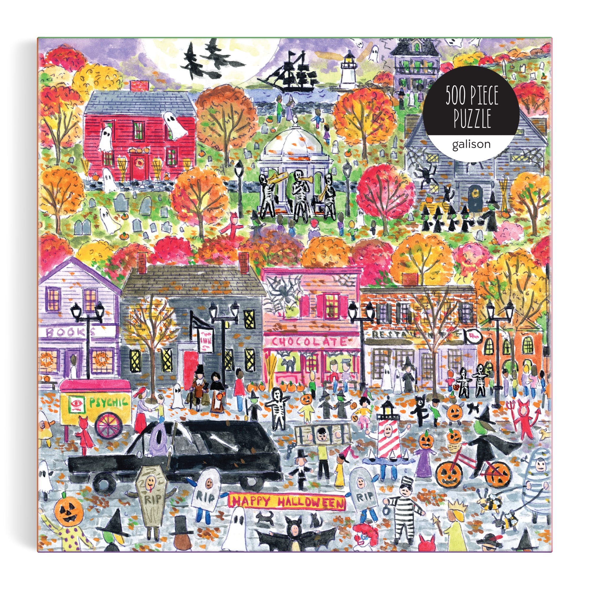 galison-halloween-parade-500-teile-puzzle-storrings image 2