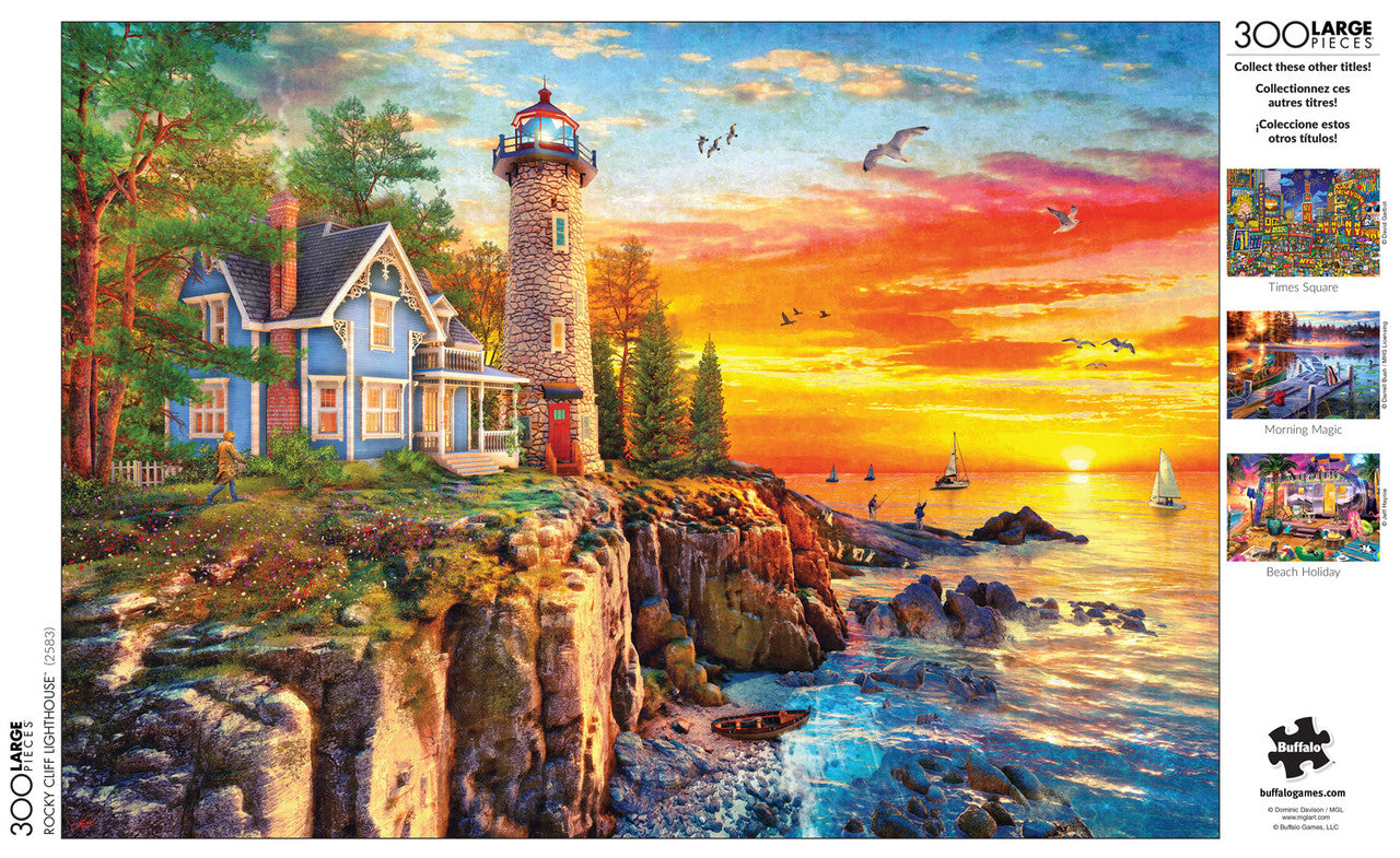 buffalo-games-rocky-cliff-lighthouse-puzzle-300-teile-leuchtturm image 3