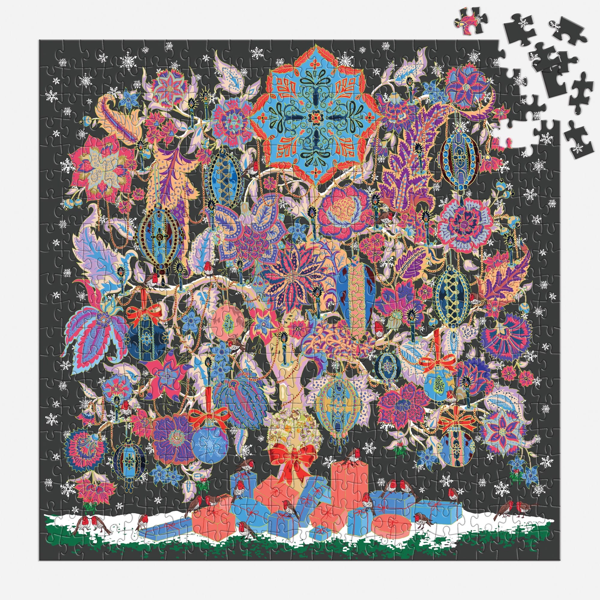 galison-liberty-christmas-tree-of-life-folien-puzzle-500-teile image 4
