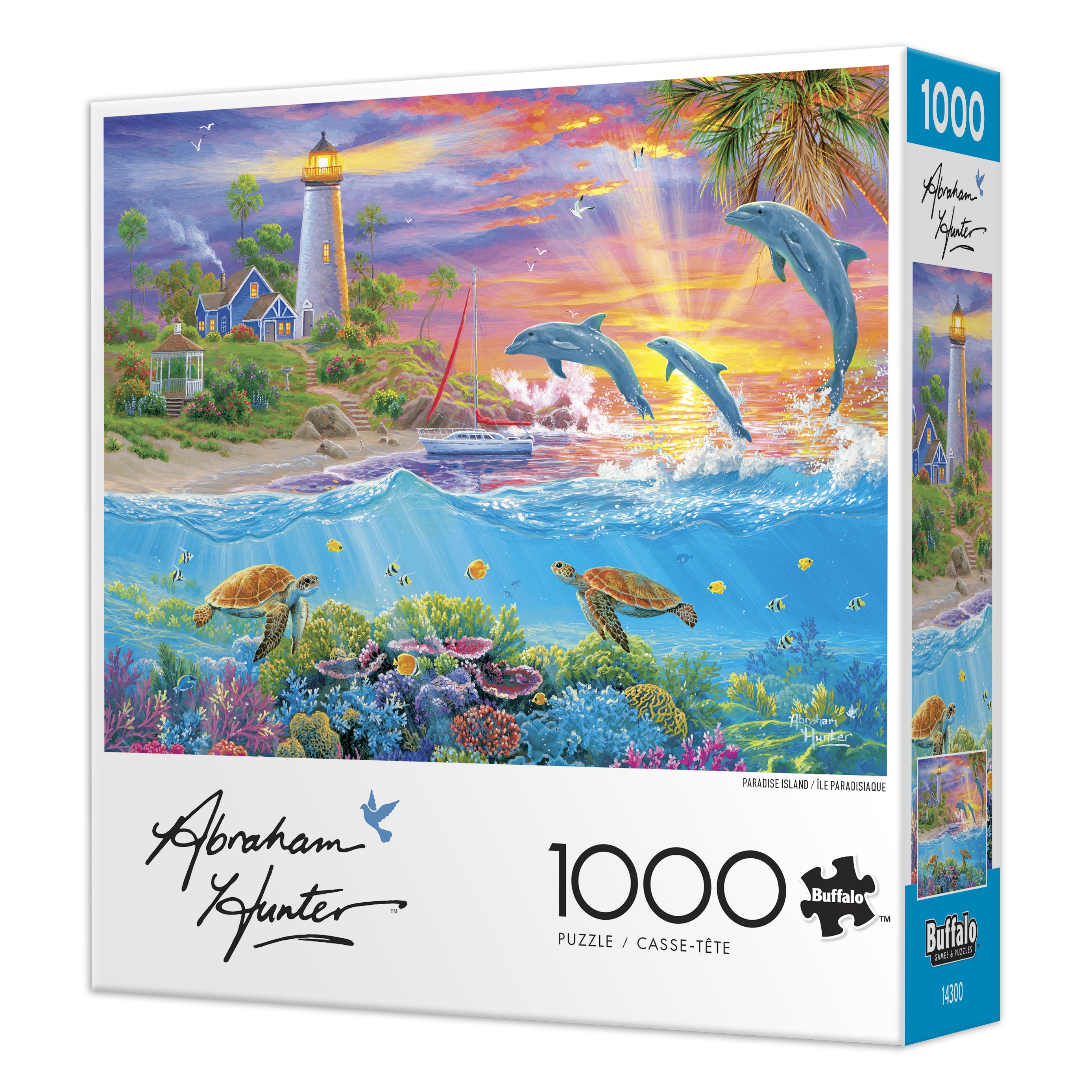 buffalo-games-hunter-paradise-island-puzzle-1000-teile-insel image 2