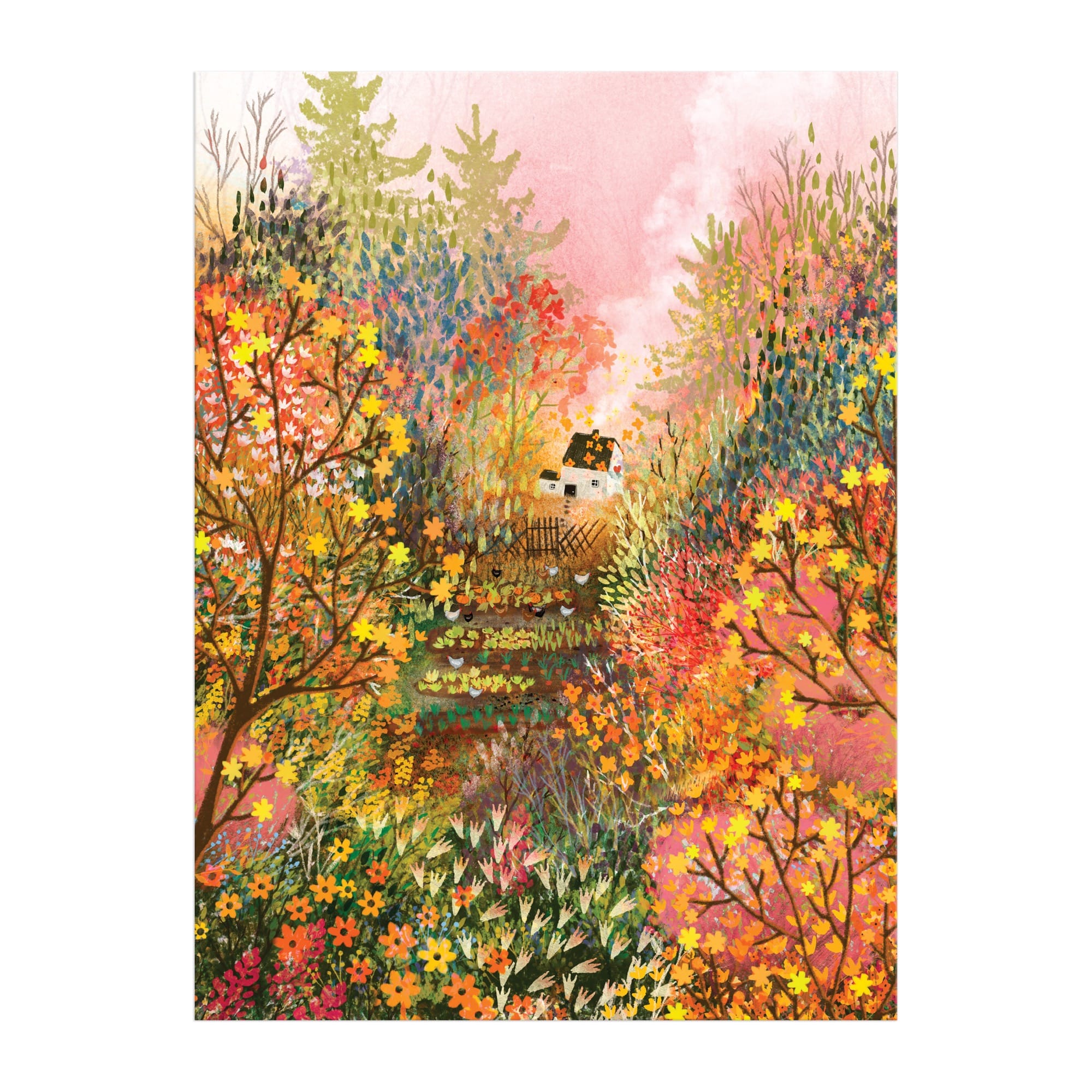 galison-autumn-in-the-meadow-1000-teile-puzzle-herbst image 6