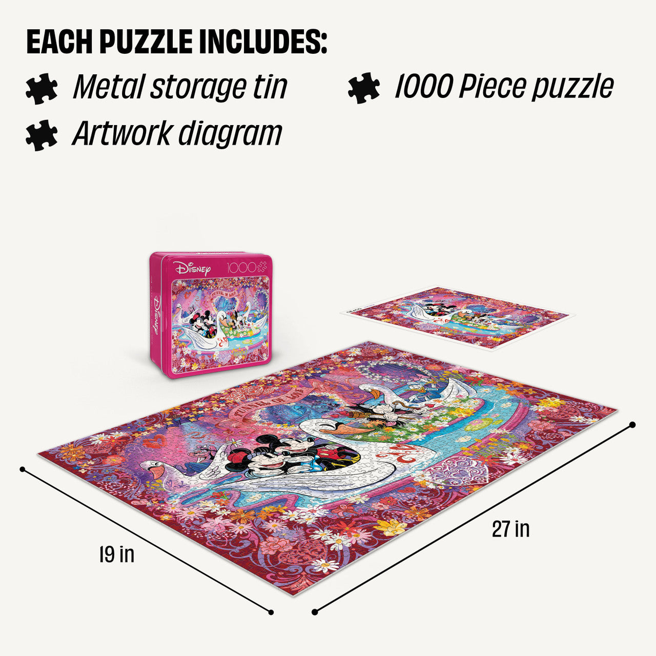 buffalo-games-disney-tunnel-of-love-puzzle-1000-teile-tin image 5