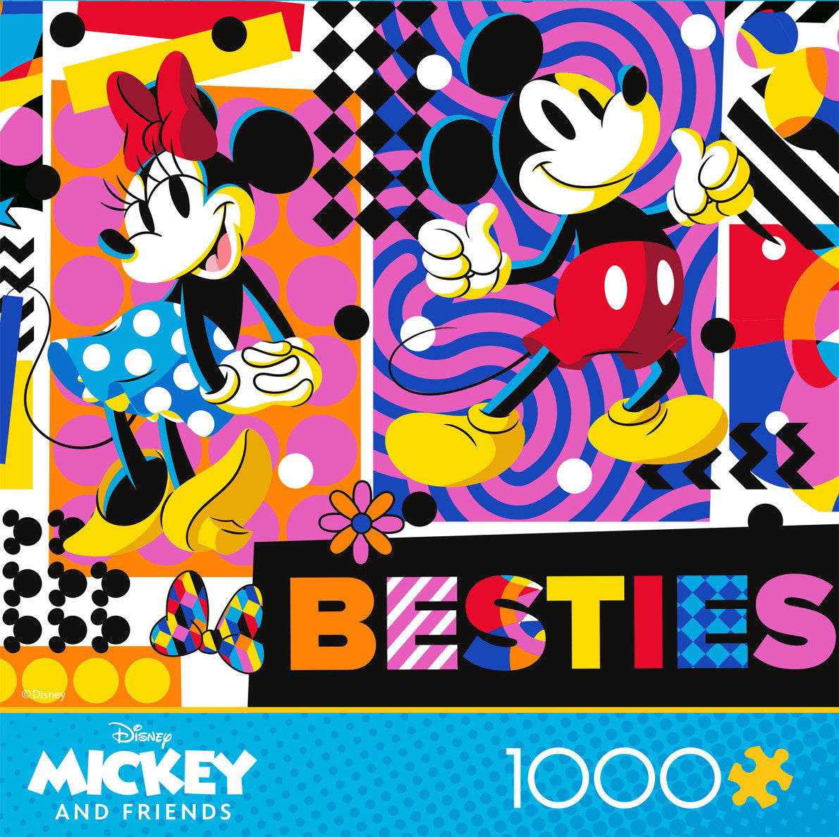 buffalo-games-mickeys-bold-expressions-puzzle-1000-teile-disney image 3