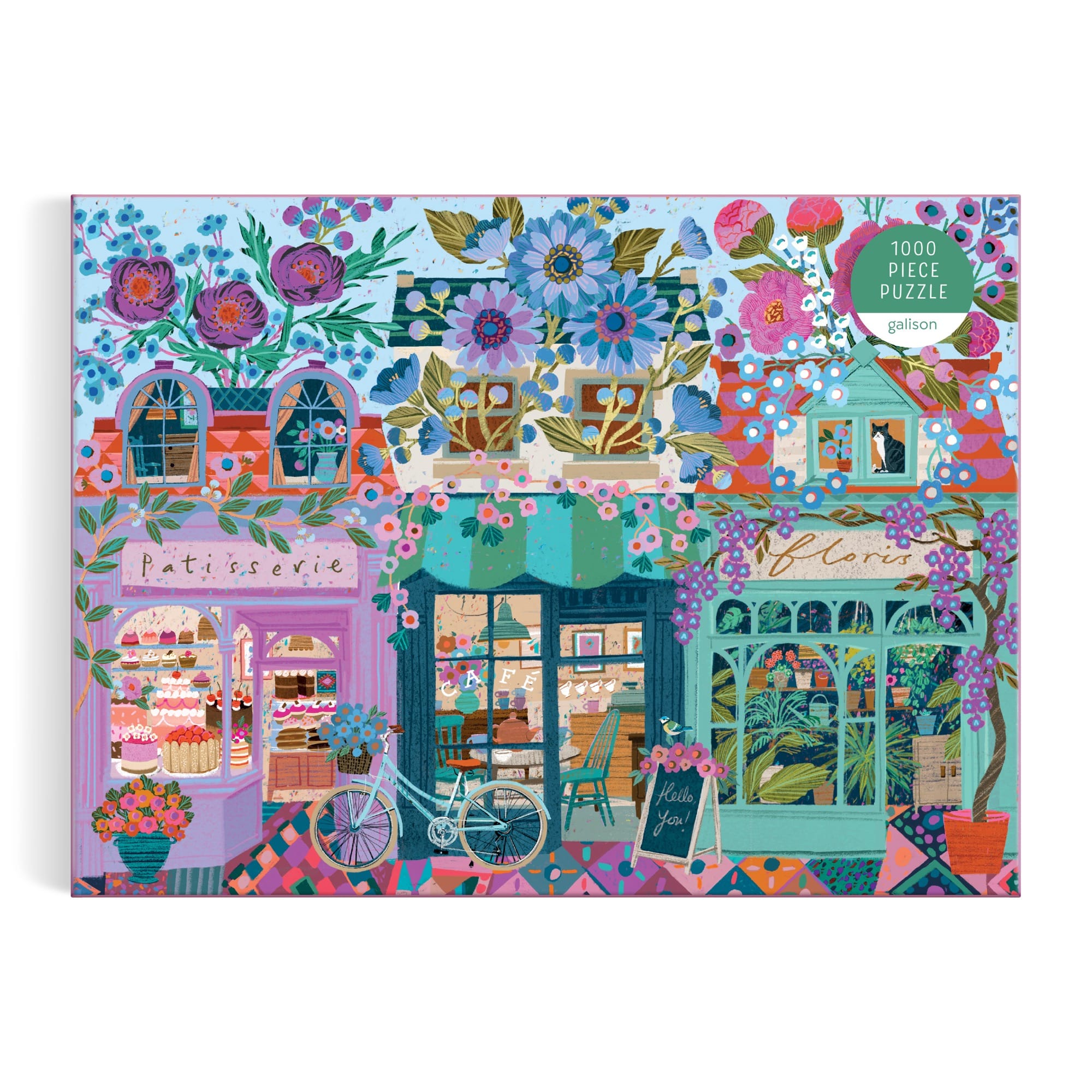 galison-victoria-ball-open-for-blossoms-1000-teile-blumenpuzzle image 2
