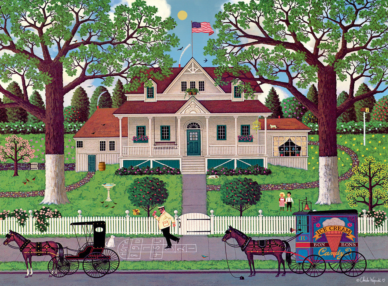 buffalo-games-ice-cream-hopscotch-puzzle-1000-teile image 1
