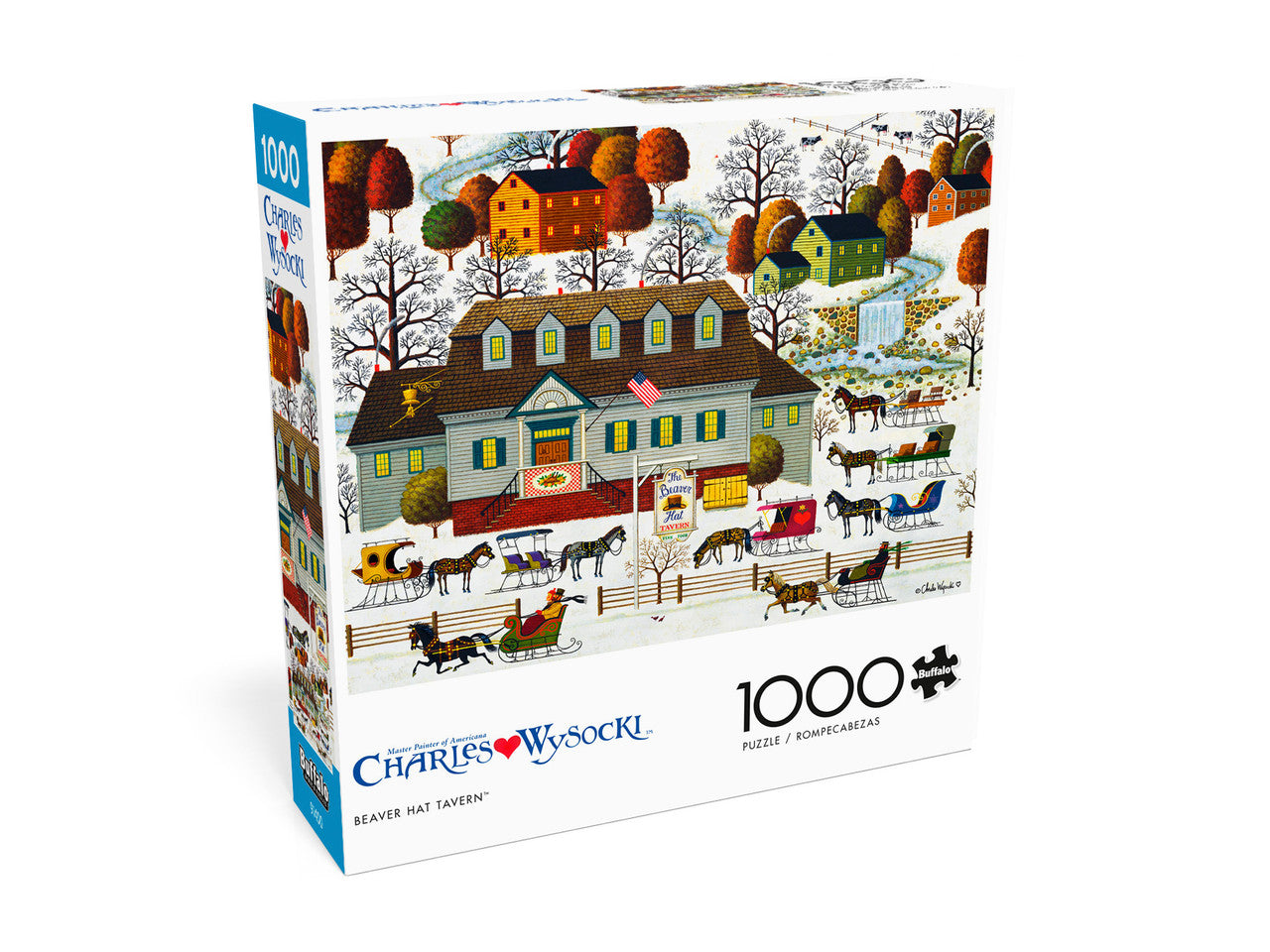 buffalo-games-charles-wysocki-beaver-hat-tavern-puzzle-1000-teile image 4