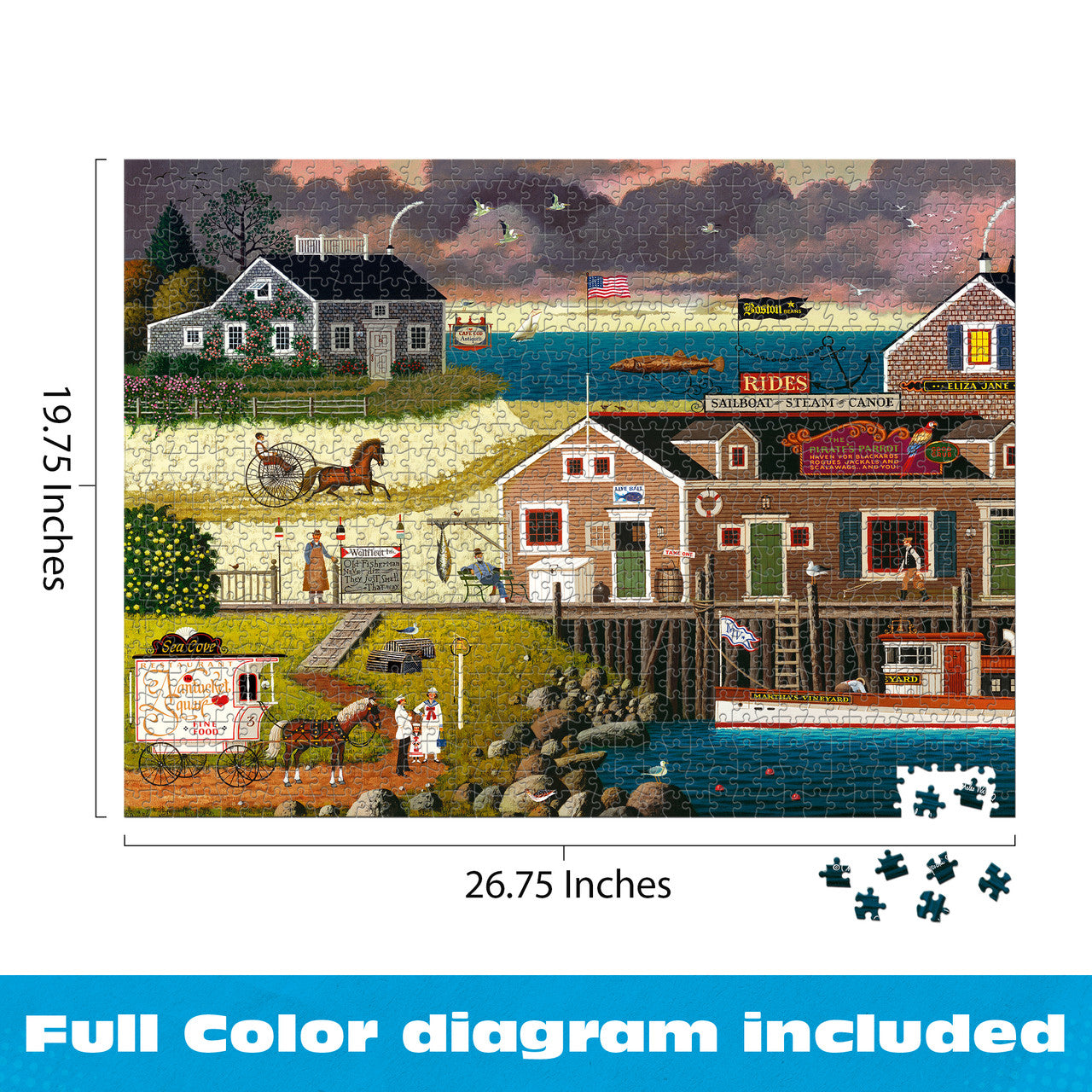 buffalo-games-charles-wysocki-devil-belly-bay-puzzle-1000-teile image 6