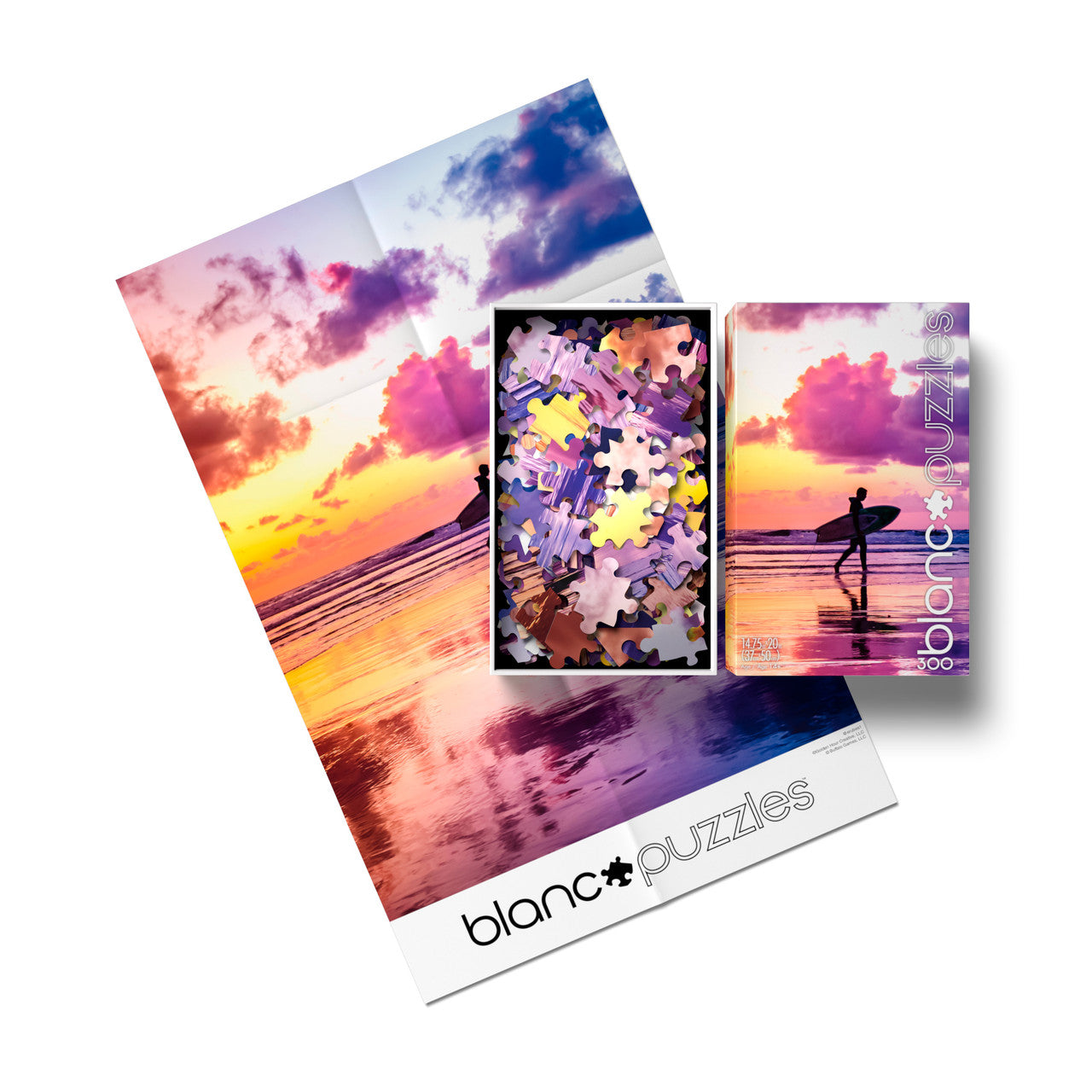 buffalo-games-blanc-sunset-surfer-california-puzzle-300-teile image 7