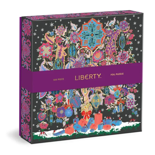 galison-liberty-christmas-tree-of-life-folien-puzzle-500-teile image 1
