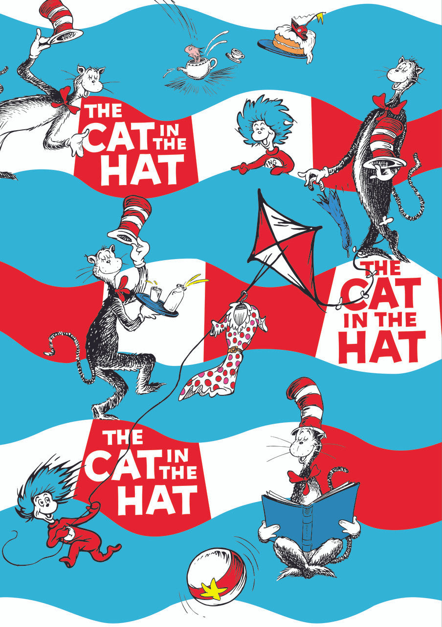 buffalo-games-cat-in-the-hat-stripes-puzzle-300-teile-large-piece image 1