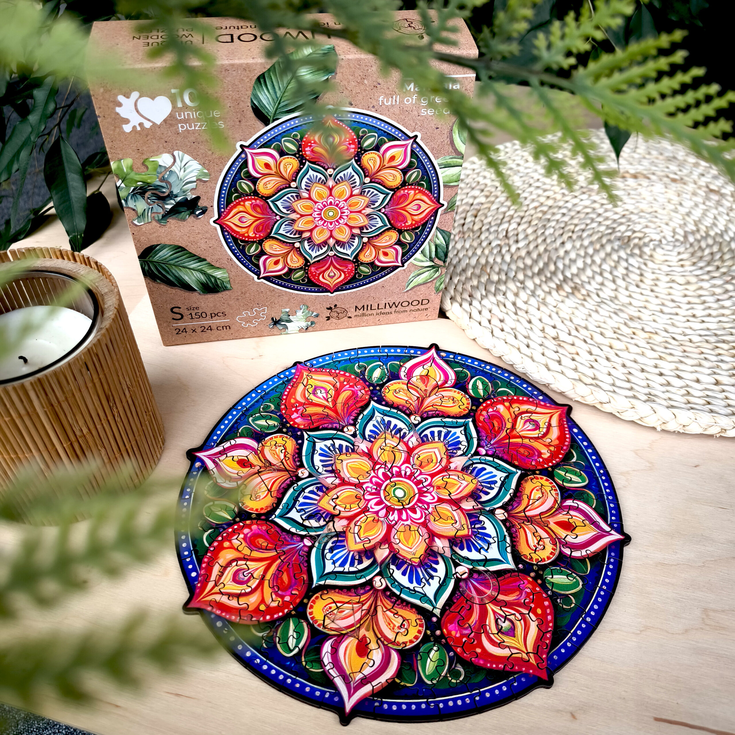 milliwood-peace-and-harmony-mandala-nadziei-holzpuzzle-150 image 3