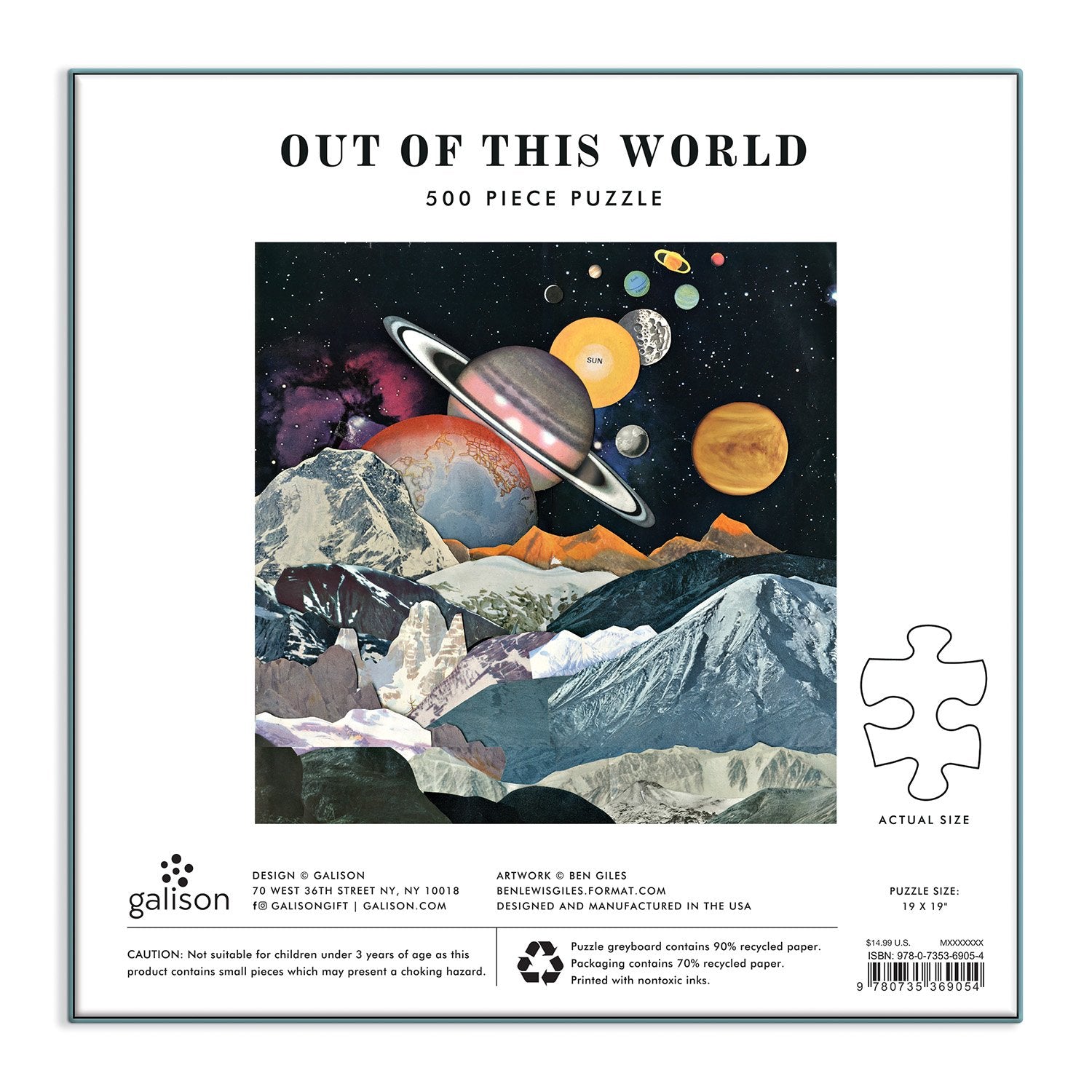 galison-out-of-this-world-500-teile-puzzle-weltall-collage image 4