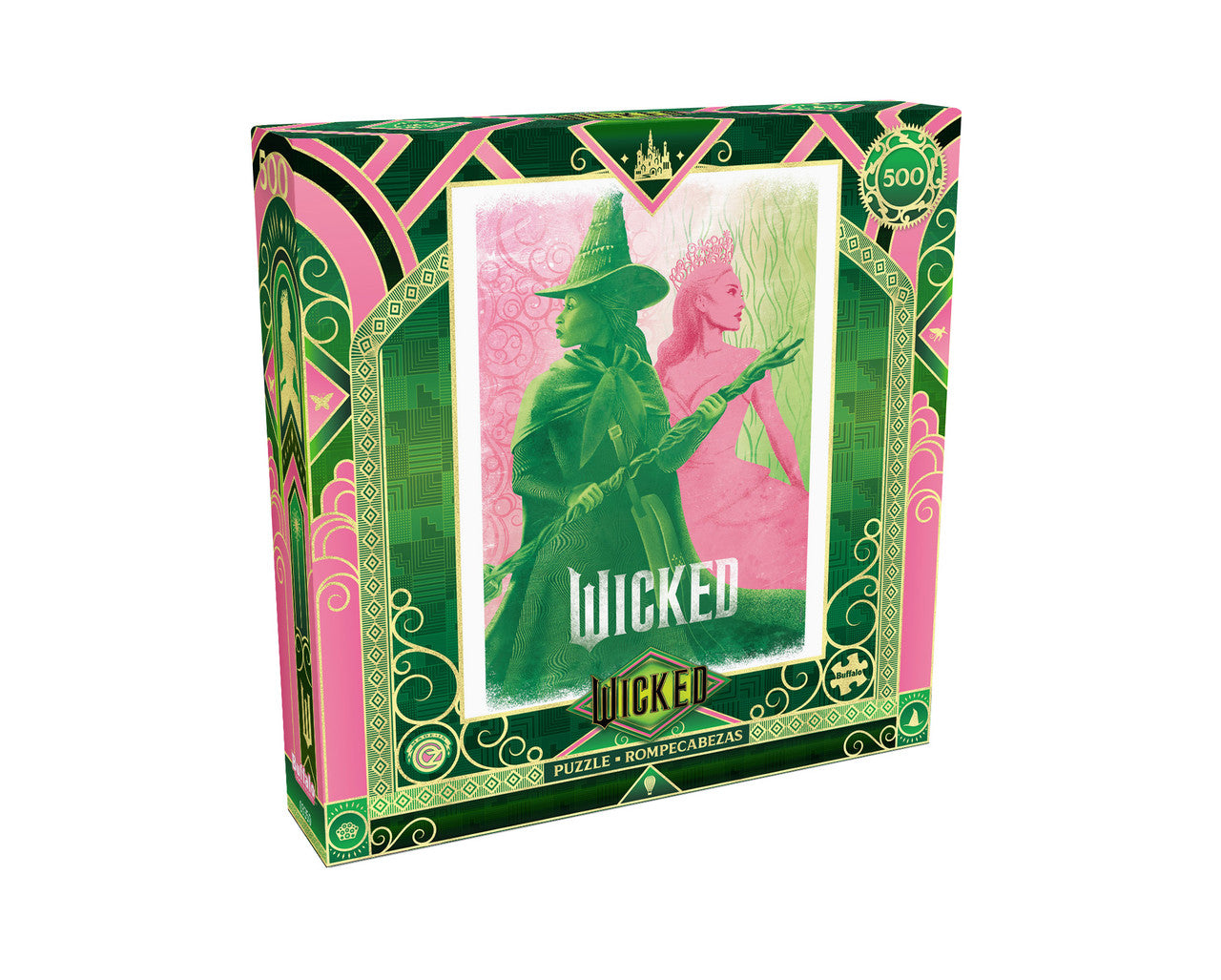 buffalo-games-pink-goes-good-with-green-wicked-puzzle-500-teile image 3