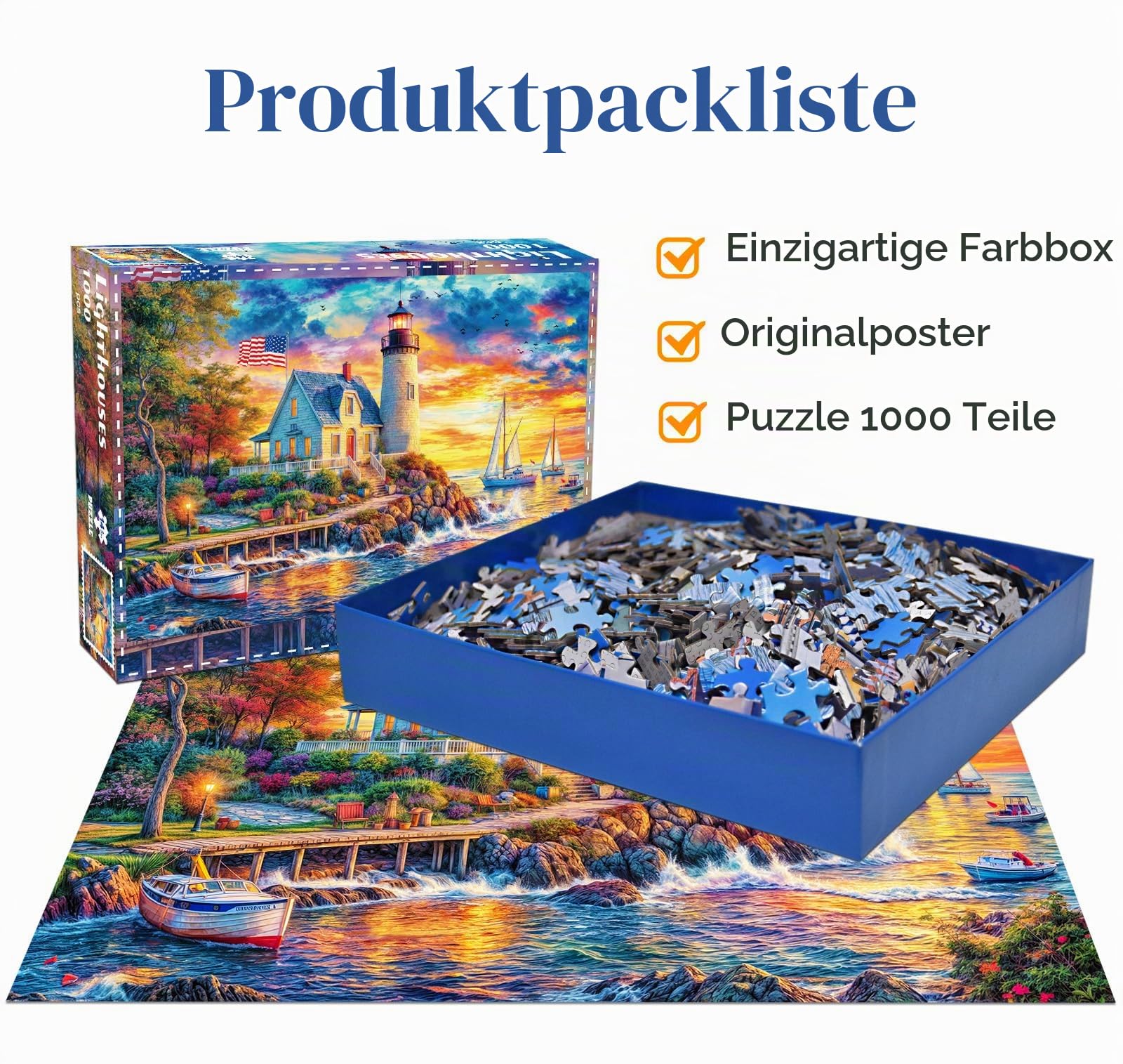 huadada-puzzle-1000-teile-leuchtturm-70x50-cm image 2
